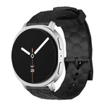 Bracelet de montre en silicone à texture de football de couleur unie, pour Samsung Galaxy Watch8 / Watch8 Classic