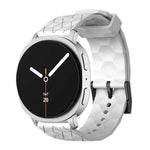 Bracelet de montre en silicone à texture de football de couleur unie, pour Samsung Galaxy Watch8 / Watch8 Classic
