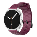 Bracelet de montre en silicone à texture de football de couleur unie, pour Samsung Galaxy Watch8 / Watch8 Classic