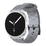 Bracelet de montre en silicone à texture de football de couleur unie, pour Samsung Galaxy Watch8 / Watch8 Classic