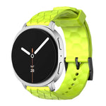 Bracelet de montre en silicone à texture de football de couleur unie, pour Samsung Galaxy Watch8 / Watch8 Classic