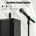 K1 Convertisseur micro dynamique filaire vers micro sans fil pour micro portable, 1 émetteur + 1 récepteur