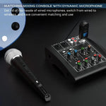 K1 Convertisseur micro dynamique filaire vers micro sans fil pour micro portable, 1 émetteur + 1 récepteur