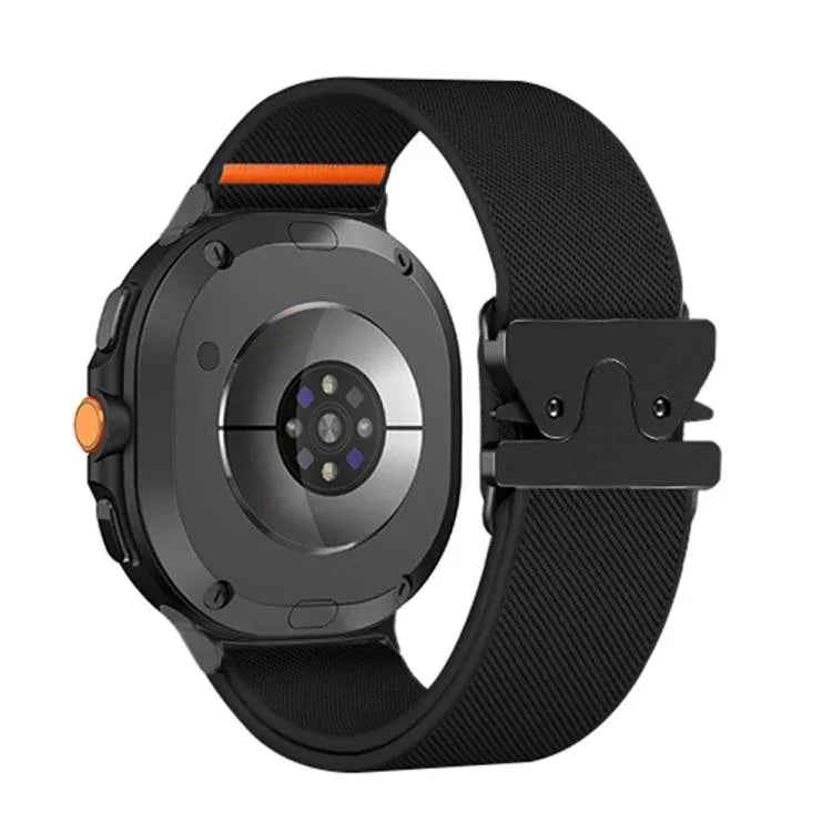 Parachute Buckle Stretch Nylon Watch Band, For Samsung Galaxy Watch8 / Watch8 Classic