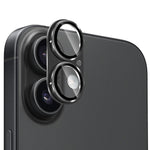 Film en verre trempé en alliage d'aluminium mat anti-reflet pour objectif d'appareil photo ENKAY, pour iPhone 17