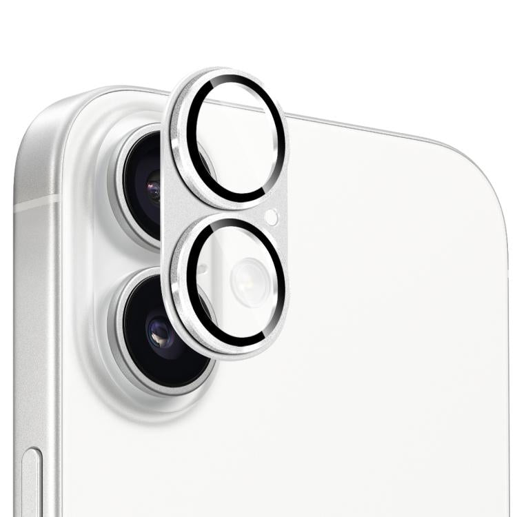 Film en verre trempé en alliage d'aluminium mat anti-reflet pour objectif d'appareil photo ENKAY, pour iPhone 17