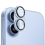 Film en verre trempé en alliage d'aluminium mat anti-reflet pour objectif d'appareil photo ENKAY, pour iPhone 17