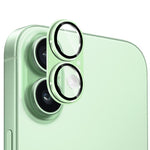 Film en verre trempé en alliage d'aluminium mat anti-reflet pour objectif d'appareil photo ENKAY, pour iPhone 17