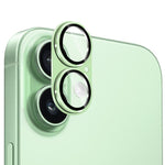 Film de protection d'objectif en verre trempé en alliage d'aluminium texturé ENKAY CD, pour iPhone 17