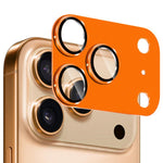 Film de protection d'objectif en verre trempé en alliage d'aluminium texturé ENKAY CD, pour iPhone 17 Pro Max, pour iPhone 17 Pro