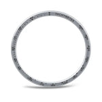 Cadran rapide et bracelet de montre en silicone à boucle inversée noire, pour Samsung Galaxy Watch8 44mm, pour Samsung Galaxy Watch8 40mm