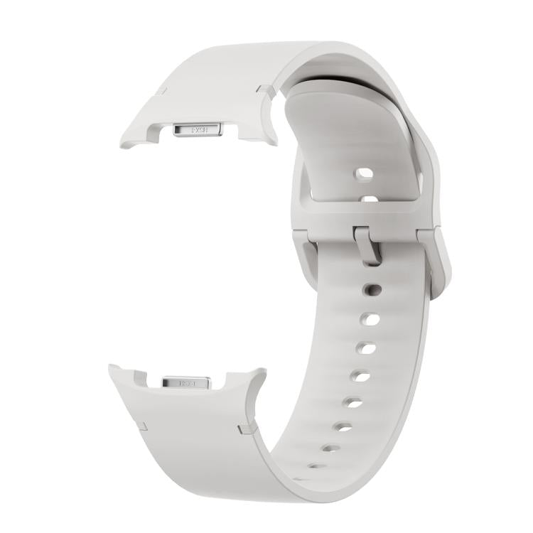 Lunette à texture losanges et bracelet de montre en silicone cousu de couleur unie, pour Samsung Galaxy Watch8 44 mm, pour Samsung Galaxy Watch8 40 mm
