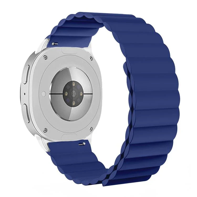 Bracelet de montre magnétique en silicone, pour Samsung Galaxy Watch8 / Watch8 Classic