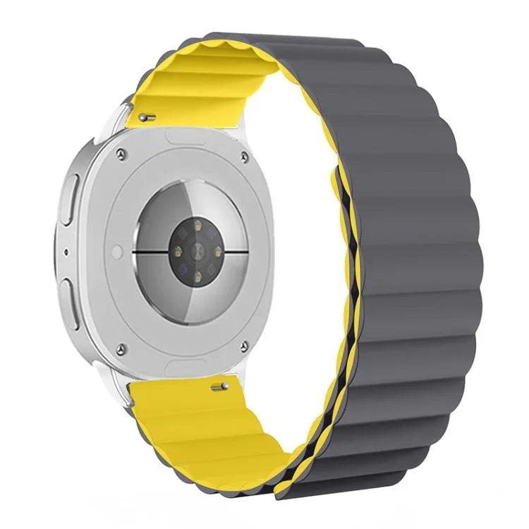 Bracelet de montre magnétique en silicone, pour Samsung Galaxy Watch8 / Watch8 Classic