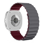 Bracelet de montre magnétique en silicone, pour Samsung Galaxy Watch8 / Watch8 Classic