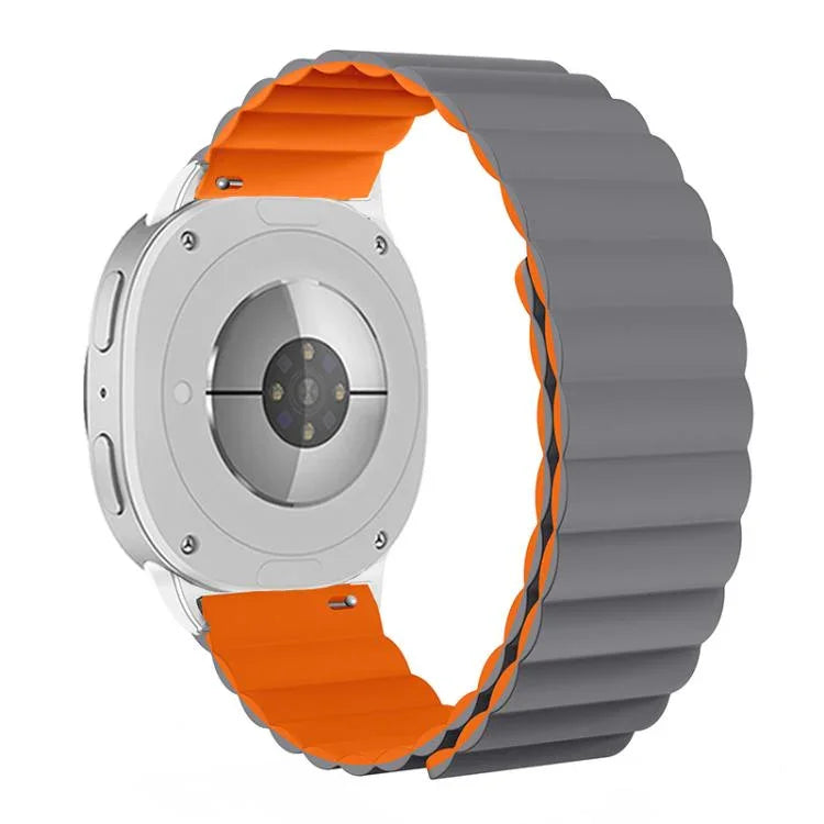 Bracelet de montre magnétique en silicone, pour Samsung Galaxy Watch8 / Watch8 Classic