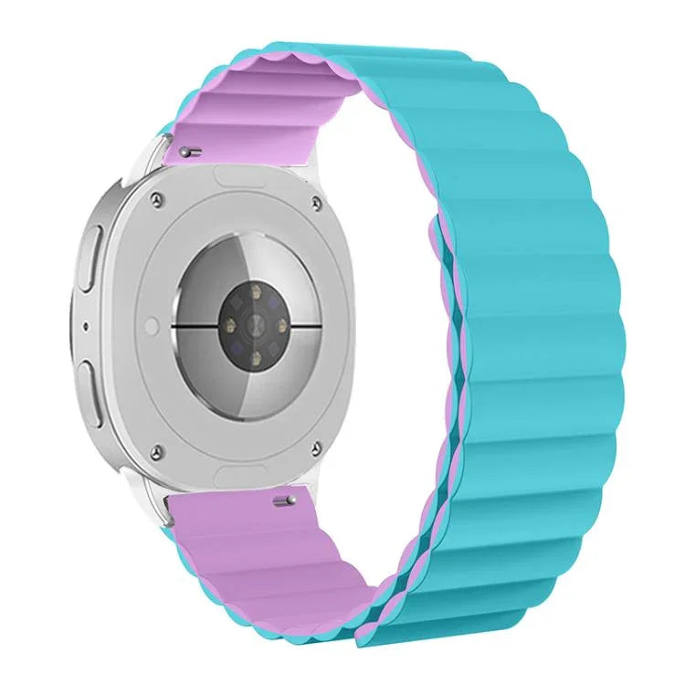 Bracelet de montre magnétique en silicone, pour Samsung Galaxy Watch8 / Watch8 Classic