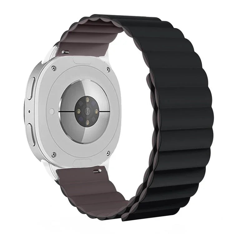 Bracelet de montre magnétique en silicone, pour Samsung Galaxy Watch8 / Watch8 Classic