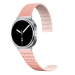 Bracelet de montre en silicone magnétique bicolore, pour Samsung Galaxy Watch8 / Watch8 Classic