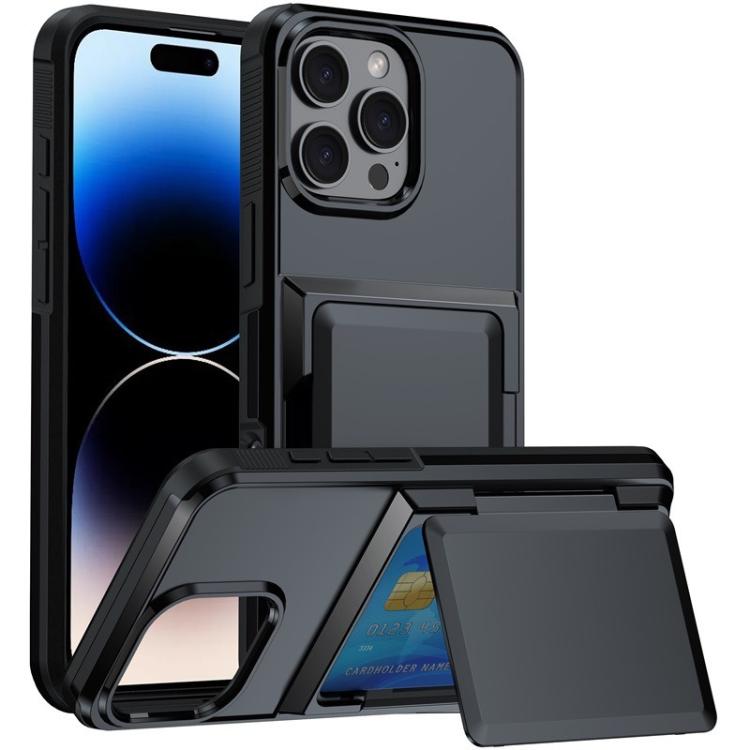 Étui de Téléphone Antichoc Kalebol Flip Card Wallet, Pour iPhone 17 Pro Max, Pour iPhone 17 Pro, Pour iPhone 17, Pour iPhone Air, Pour iPhone 16 Pro Max, Pour iPhone 16 Pro, Pour iPhone 16 Plus, Pour iPhone 16