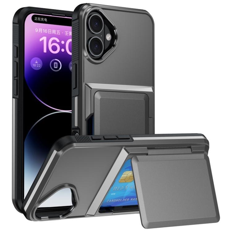 Étui de Téléphone Antichoc Kalebol Flip Card Wallet, Pour iPhone 17 Pro Max, Pour iPhone 17 Pro, Pour iPhone 17, Pour iPhone Air, Pour iPhone 16 Pro Max, Pour iPhone 16 Pro, Pour iPhone 16 Plus, Pour iPhone 16