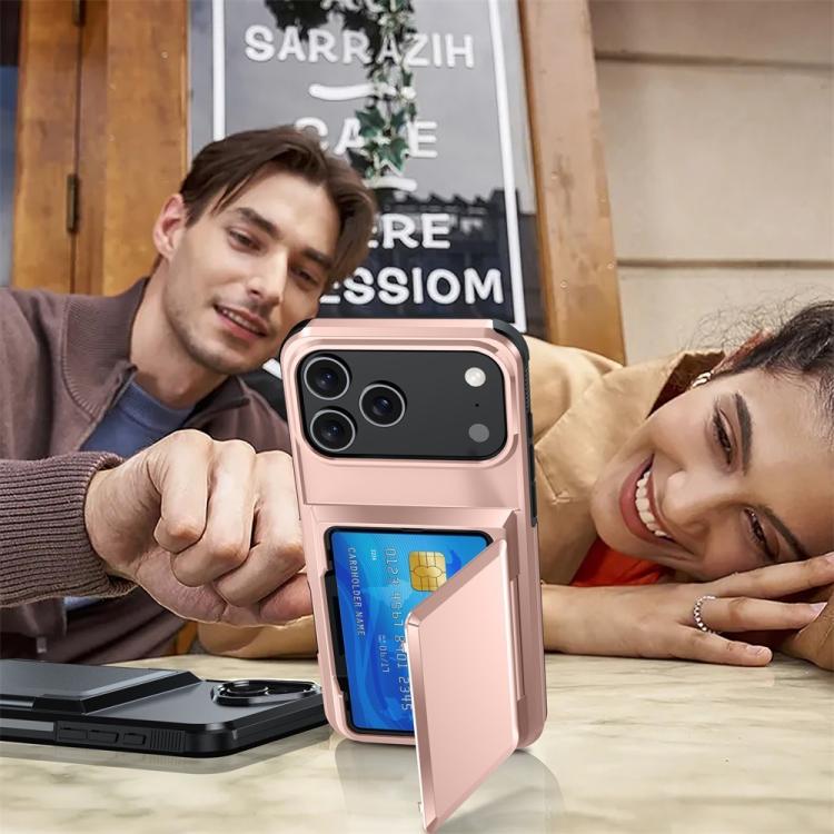 Étui de Téléphone Antichoc Kalebol Flip Card Wallet, Pour iPhone 17 Pro Max, Pour iPhone 17 Pro, Pour iPhone 17, Pour iPhone Air, Pour iPhone 16 Pro Max, Pour iPhone 16 Pro, Pour iPhone 16 Plus, Pour iPhone 16