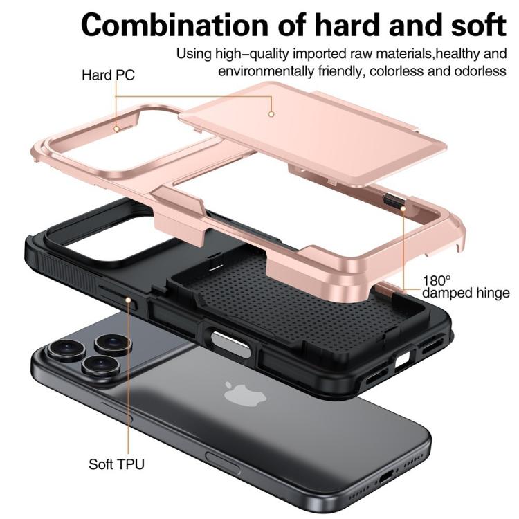Étui de Téléphone Antichoc Kalebol Flip Card Wallet, Pour iPhone 17 Pro Max, Pour iPhone 17 Pro, Pour iPhone 17, Pour iPhone Air, Pour iPhone 16 Pro Max, Pour iPhone 16 Pro, Pour iPhone 16 Plus, Pour iPhone 16