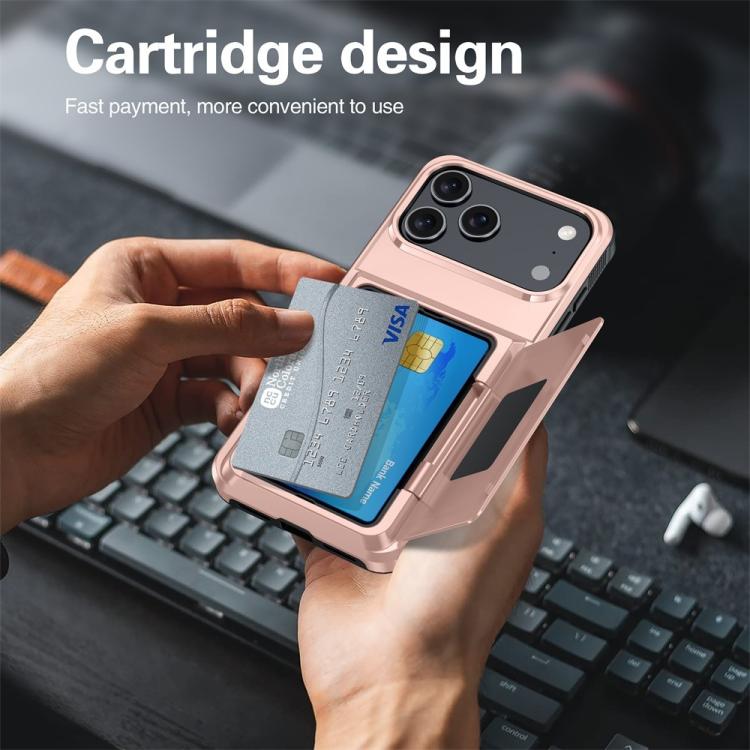 Étui de Téléphone Antichoc Kalebol Flip Card Wallet, Pour iPhone 17 Pro Max, Pour iPhone 17 Pro, Pour iPhone 17, Pour iPhone Air, Pour iPhone 16 Pro Max, Pour iPhone 16 Pro, Pour iPhone 16 Plus, Pour iPhone 16