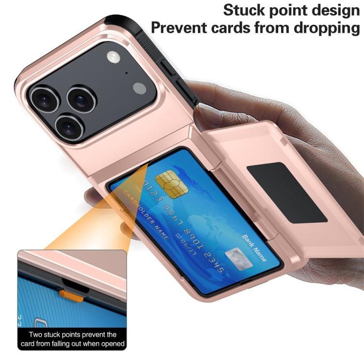 Étui de Téléphone Antichoc Kalebol Flip Card Wallet, Pour iPhone 17 Pro Max, Pour iPhone 17 Pro, Pour iPhone 17, Pour iPhone Air, Pour iPhone 16 Pro Max, Pour iPhone 16 Pro, Pour iPhone 16 Plus, Pour iPhone 16