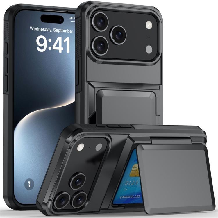 Étui de Téléphone Antichoc Kalebol Flip Card Wallet, Pour iPhone 17 Pro Max, Pour iPhone 17 Pro, Pour iPhone 17, Pour iPhone Air, Pour iPhone 16 Pro Max, Pour iPhone 16 Pro, Pour iPhone 16 Plus, Pour iPhone 16