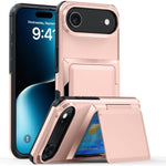 Étui de Téléphone Antichoc Kalebol Flip Card Wallet, Pour iPhone 17 Pro Max, Pour iPhone 17 Pro, Pour iPhone 17, Pour iPhone Air, Pour iPhone 16 Pro Max, Pour iPhone 16 Pro, Pour iPhone 16 Plus, Pour iPhone 16