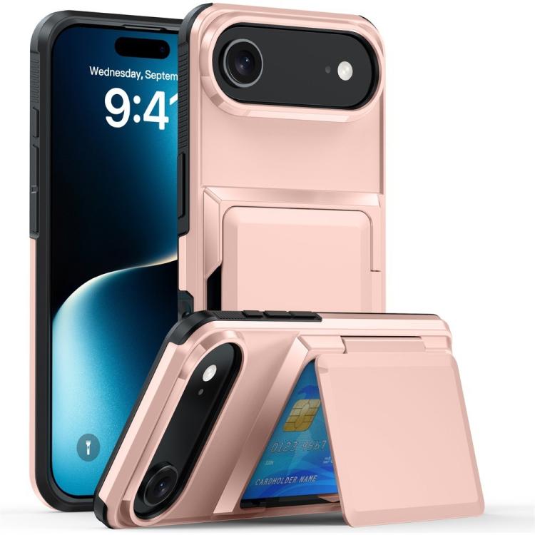 Étui de Téléphone Antichoc Kalebol Flip Card Wallet, Pour iPhone 17 Pro Max, Pour iPhone 17 Pro, Pour iPhone 17, Pour iPhone Air, Pour iPhone 16 Pro Max, Pour iPhone 16 Pro, Pour iPhone 16 Plus, Pour iPhone 16