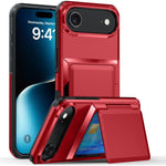 Étui de Téléphone Antichoc Kalebol Flip Card Wallet, Pour iPhone 17 Pro Max, Pour iPhone 17 Pro, Pour iPhone 17, Pour iPhone Air, Pour iPhone 16 Pro Max, Pour iPhone 16 Pro, Pour iPhone 16 Plus, Pour iPhone 16