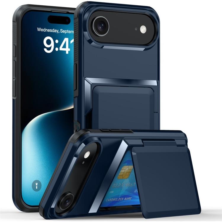 Étui de Téléphone Antichoc Kalebol Flip Card Wallet, Pour iPhone 17 Pro Max, Pour iPhone 17 Pro, Pour iPhone 17, Pour iPhone Air, Pour iPhone 16 Pro Max, Pour iPhone 16 Pro, Pour iPhone 16 Plus, Pour iPhone 16