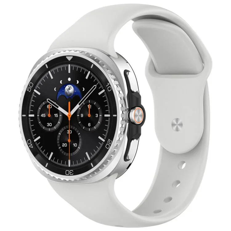 Reverse Buckle Silicone Watch Band, For Samsung Galaxy Watch8 / Watch8 Classic