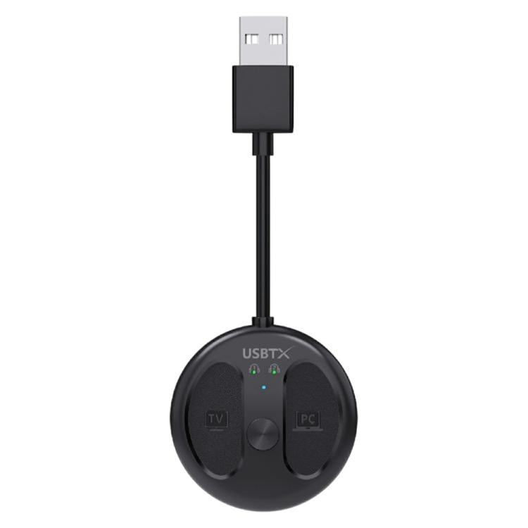 Pour émetteur audio Bluetooth 5.4 USB LE524 pour TV et PC, portée 50 m, adaptateur double connexion, LE524