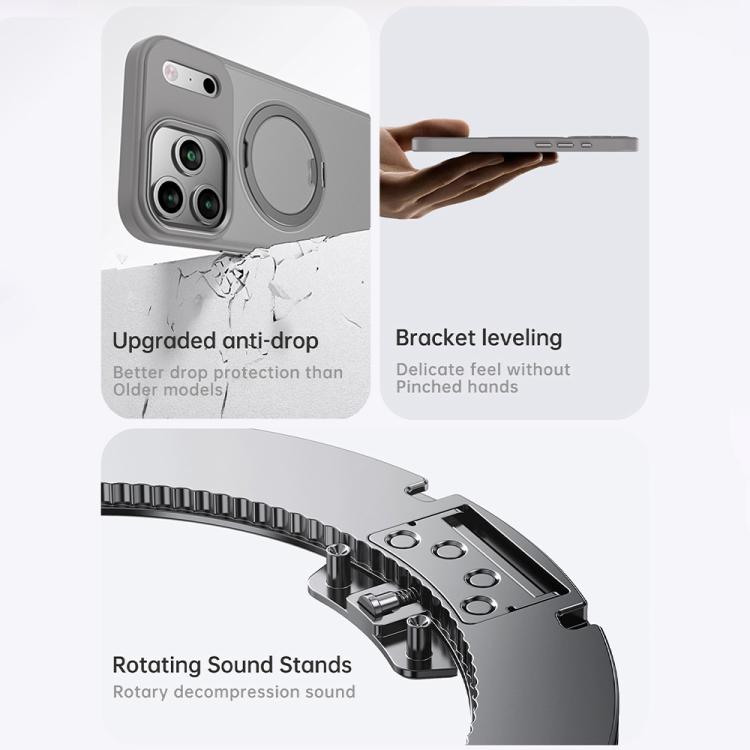 Coque de téléphone magnétique rotative Kalebol MagSafe, Pour iPhone 17 Pro Max, Pour iPhone 17 Pro, Pour iPhone 17, Pour iPhone Air, Pour iPhone 16 Pro Max, Pour iPhone 16 Pro, Pour iPhone 16 Plus, Pour iPhone 16