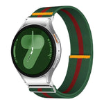 Adjustable Single Loop Elastic Nylon Watch Band, For Samsung Galaxy Watch FE / 7 / 6 / 5 / 4