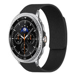 Bracelet de montre en silicone magnétique doux texturé Litchi, Pour Samsung Galaxy Watch Ultra 47mm / Ultra 2025, Pour Samsung Galaxy Watch8 / 8 Classic