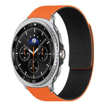 Bracelet de montre en silicone magnétique doux texturé Litchi, Pour Samsung Galaxy Watch Ultra 47mm / Ultra 2025, Pour Samsung Galaxy Watch8 / 8 Classic
