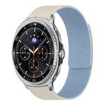Bracelet de montre en silicone magnétique doux texturé Litchi, Pour Samsung Galaxy Watch Ultra 47mm / Ultra 2025, Pour Samsung Galaxy Watch8 / 8 Classic