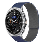 Bracelet de montre en silicone magnétique doux texturé Litchi, Pour Samsung Galaxy Watch Ultra 47mm / Ultra 2025, Pour Samsung Galaxy Watch8 / 8 Classic