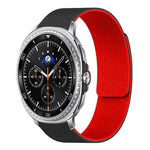 Bracelet de montre en silicone magnétique doux texturé Litchi, Pour Samsung Galaxy Watch Ultra 47mm / Ultra 2025, Pour Samsung Galaxy Watch8 / 8 Classic