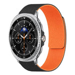 Bracelet de montre en silicone magnétique doux texturé Litchi, Pour Samsung Galaxy Watch Ultra 47mm / Ultra 2025, Pour Samsung Galaxy Watch8 / 8 Classic