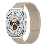 Bracelet de montre en silicone magnétique doux texturé Litchi, Pour Samsung Galaxy Watch Ultra 47mm / Ultra 2025, Pour Samsung Galaxy Watch8 / 8 Classic