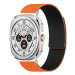 Bracelet de montre en silicone magnétique doux texturé Litchi, Pour Samsung Galaxy Watch Ultra 47mm / Ultra 2025, Pour Samsung Galaxy Watch8 / 8 Classic