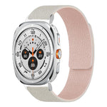 Bracelet de montre en silicone magnétique doux texturé Litchi, Pour Samsung Galaxy Watch Ultra 47mm / Ultra 2025, Pour Samsung Galaxy Watch8 / 8 Classic
