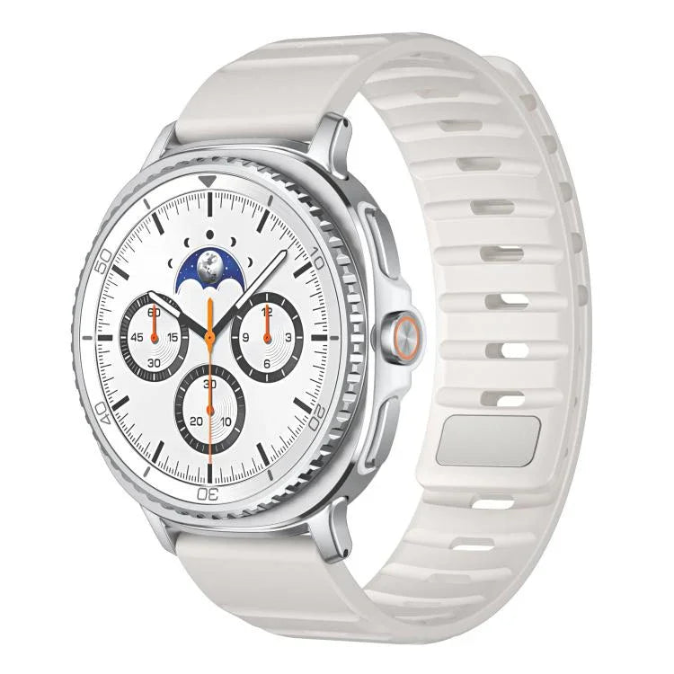 Bracelet de montre magnétique en silicone Norman, pour Samsung Galaxy Watch8 / Watch8 Classic