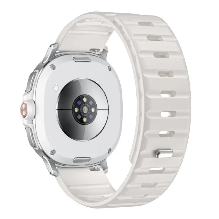 Bracelet de montre magnétique en silicone Norman, pour Samsung Galaxy Watch8 / Watch8 Classic