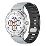 Bracelet de montre magnétique en silicone Norman, pour Samsung Galaxy Watch8 / Watch8 Classic